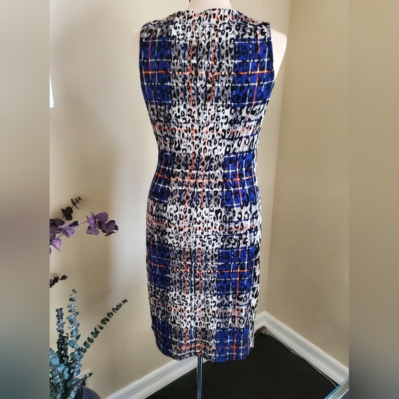 NINE WEST leopard print dress size 4 - Picture 2 of 5